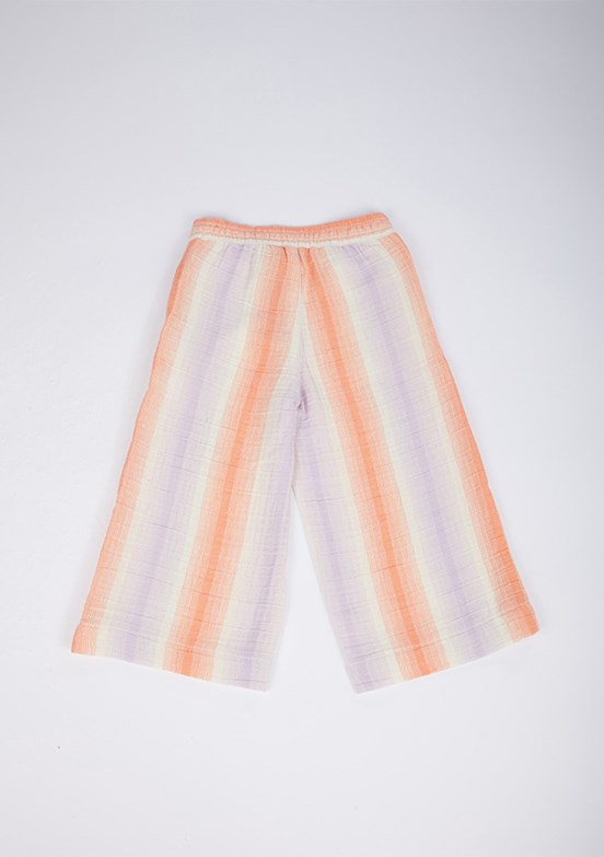 US POLO ASSN Lila Kız Çocuk Cropped Pantolon