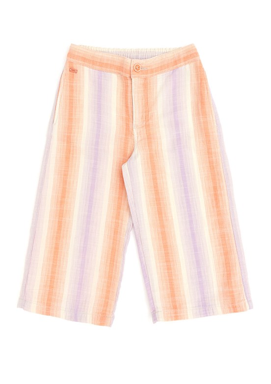 US POLO ASSN Lila Kız Çocuk Cropped Pantolon
