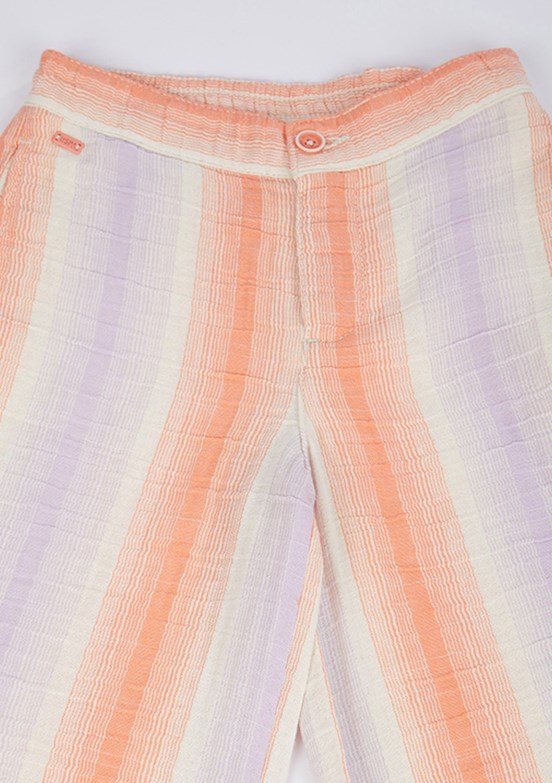 US POLO ASSN Lila Kız Çocuk Cropped Pantolon