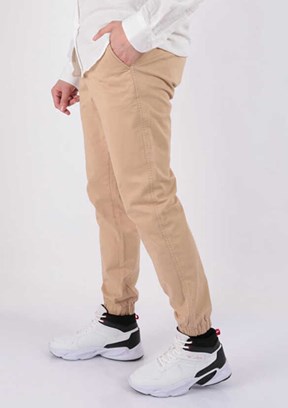 CAZADOR Kahverengi Erkek Jogger Pantolon