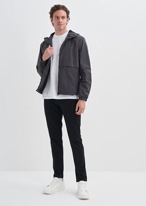 CAZADOR Antrasit Erkek Basic Mont