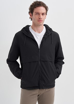 CAZADOR Siyah Erkek Basic Mont