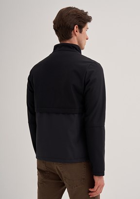 Cazador Siyah Erkek Soft Shell Mont