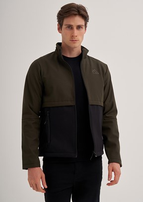 Cazador Yeşil Erkek Soft Shell Mont