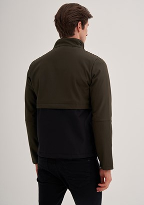 Cazador Yeşil Erkek Soft Shell Mont