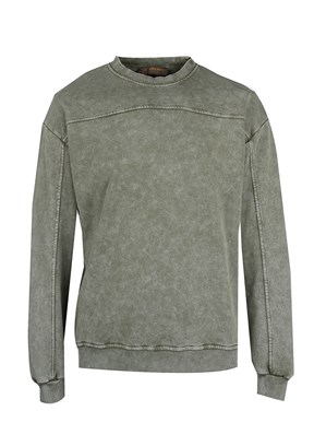 CAZADOR Yeşil Erkek 3 İplik Sweatshirt