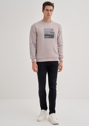Cazador Gri Erkek 3 İplik Sweatshirt