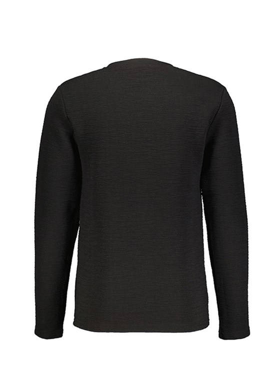 CAZADOR CAZ 5069 - 24KCEEO05069 Erkek Siyah 3 İplik Sweatshirt