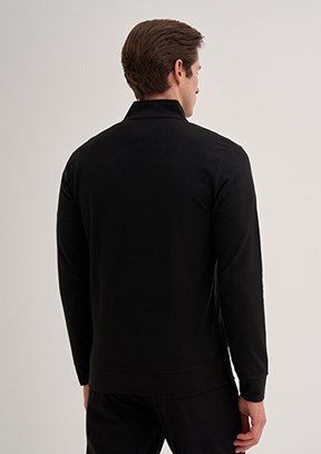 CAZADOR CAZ 5078 - 24KCEEO05078 Erkek Siyah Polar Hırka