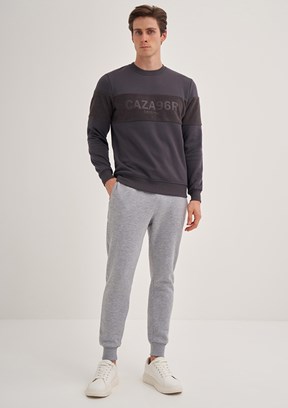 Cazador Antrasit Erkek Polar Sweatshirt