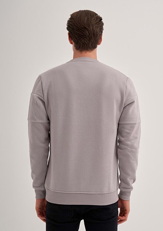 CAZADOR Caz 5082 Erkek Gri Sweatshirt