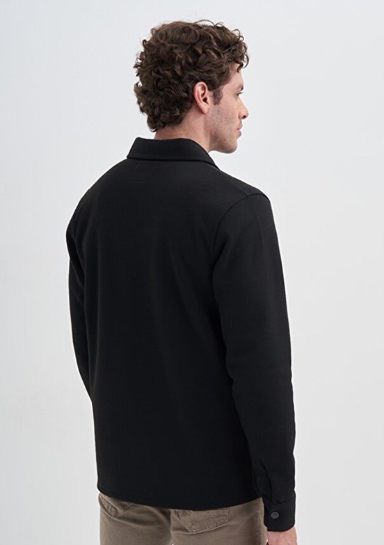 CAZADOR CAZ 5098 - 24KCEEO05098 Erkek Siyah Regular Sweatshirt