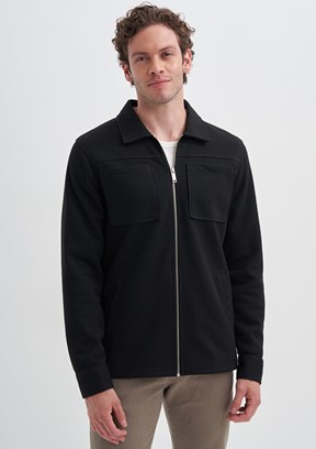 Cazador Siyah Erkek Regular Sweatshirt