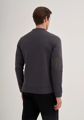 CAZADOR Antrasit Erkek 3 İplik Sweatshirt