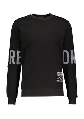 CAZADOR Siyah Erkek 3 İplik Sweatshirt