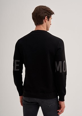 CAZADOR Caz 5132 Erkek Siyah Sweatshirt