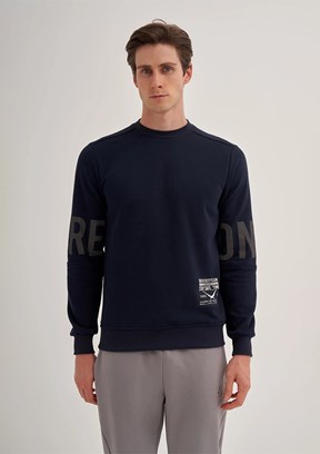 CAZADOR Lacivert Erkek 3 İplik Sweatshirt