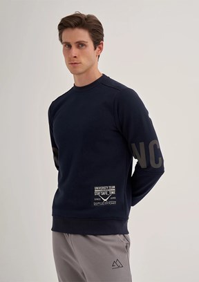 CAZADOR Lacivert Erkek 3 İplik Sweatshirt