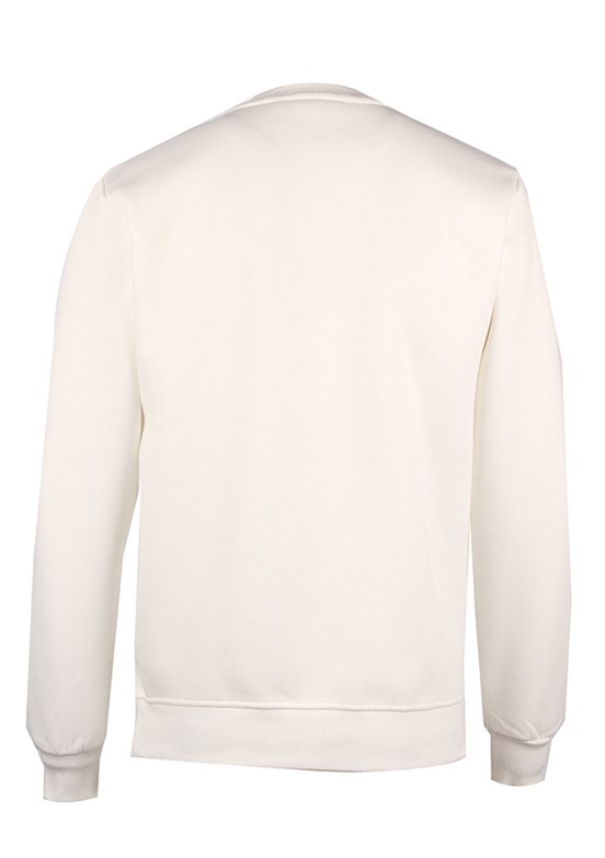 CAZADOR Beyaz Erkek 3 İplik Sweatshirt