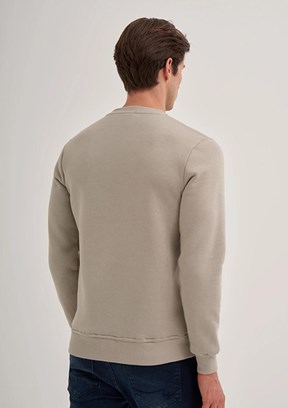 CAZADOR CAZ 5138 - 24KCEEO05138 Erkek Gri 3 İplik Sweatshirt