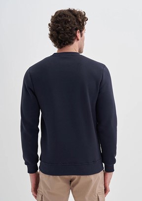 CAZADOR Caz 5138 Erkek Lacivert Sweatshirt