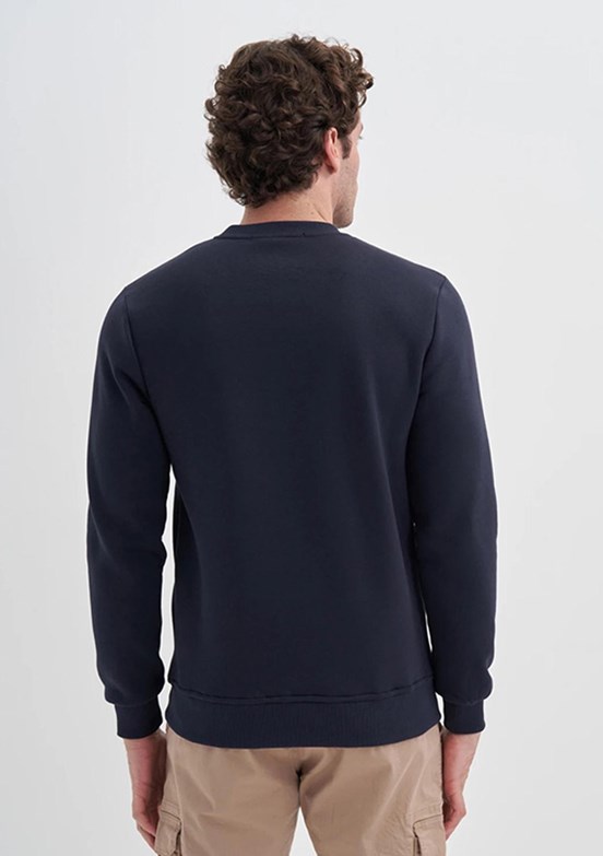CAZADOR Caz 5138 Erkek Lacivert Sweatshirt