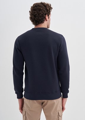 Cazador Lacivert Erkek 3 İplik Sweatshirt