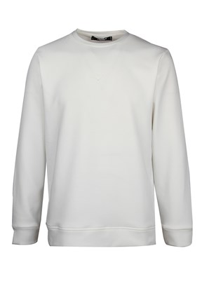 CAZADOR Beyaz Erkek Slim Sweatshirt