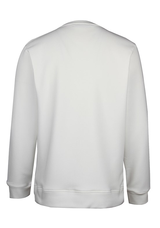 CAZADOR Beyaz Erkek Slim Sweatshirt
