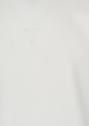 CAZADOR Beyaz Erkek Slim Sweatshirt