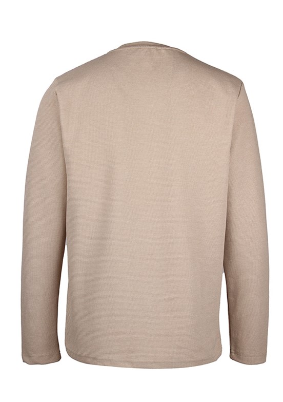 CAZADOR Bej Erkek Regular Sweatshirt