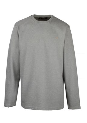 CAZADOR Gri Erkek Regular Sweatshirt