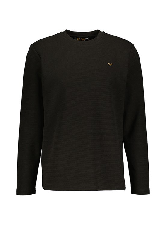 CAZADOR Siyah Erkek Regular Sweatshirt