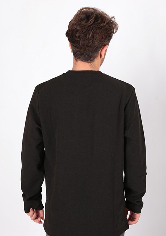 CAZADOR CAZ 5153 - 24KCEEO05153 Erkek Siyah Regular Sweatshirt