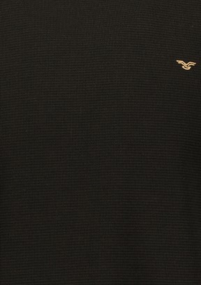 CAZADOR Siyah Erkek Regular Sweatshirt