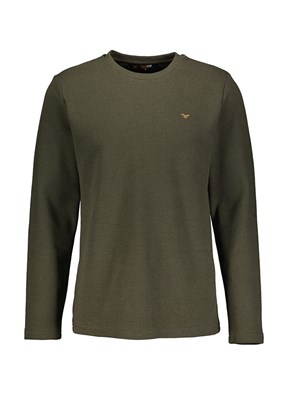 CAZADOR Yeşil Erkek Regular Sweatshirt