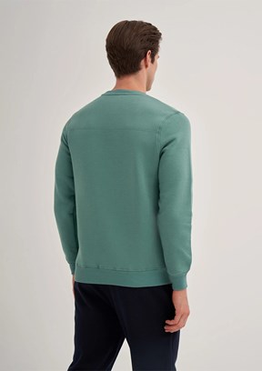 CAZADOR Mavi Erkek 3 İplik Sweatshirt