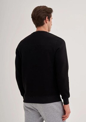 CAZADOR Caz 5170 Erkek Siyah Sweatshirt