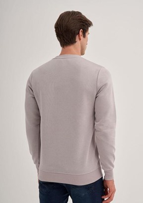 CAZADOR CAZ 5172 - 24KCEEO05172 Erkek Gri 3 İplik Sweatshirt