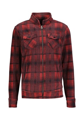 CAZADOR Mor Erkek Polar Sweatshirt