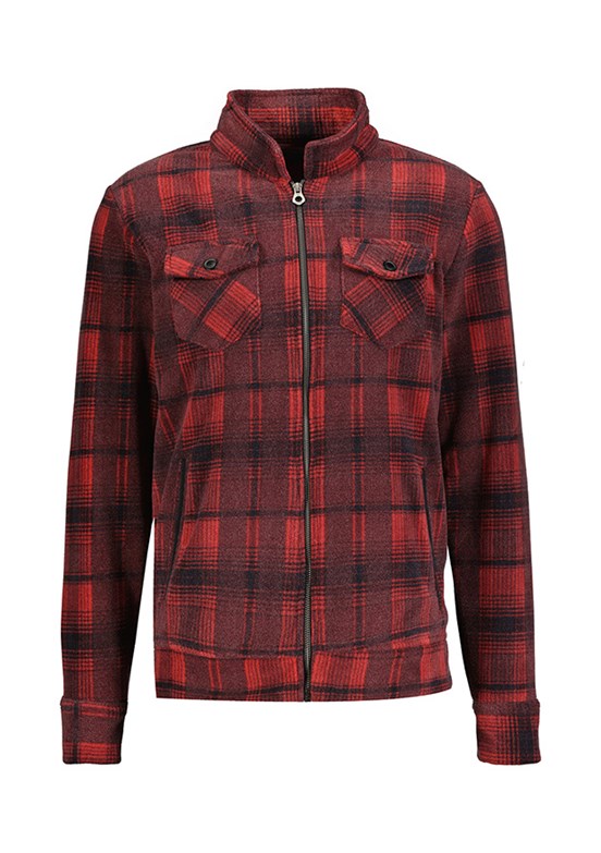 CAZADOR Mor Erkek Polar Sweatshirt