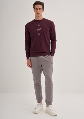 CAZADOR Vişne Erkek 3 İplik Sweatshirt