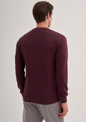 CAZADOR Vişne Erkek 3 İplik Sweatshirt