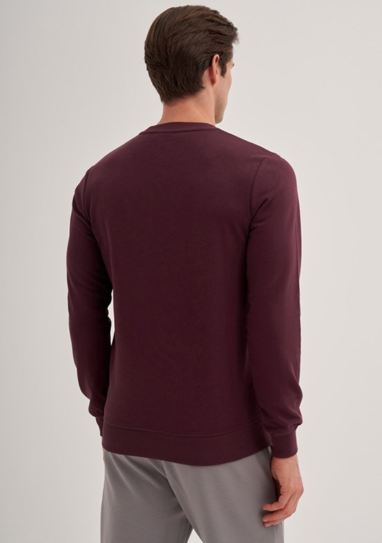 CAZADOR Vişne Erkek 3 İplik Sweatshirt
