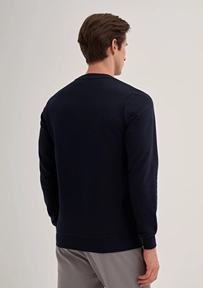 CAZADOR Caz 5222 Erkek Lacivert Sweatshirt