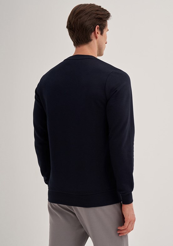 Cazador Lacivert Erkek 3 İplik Sweatshirt