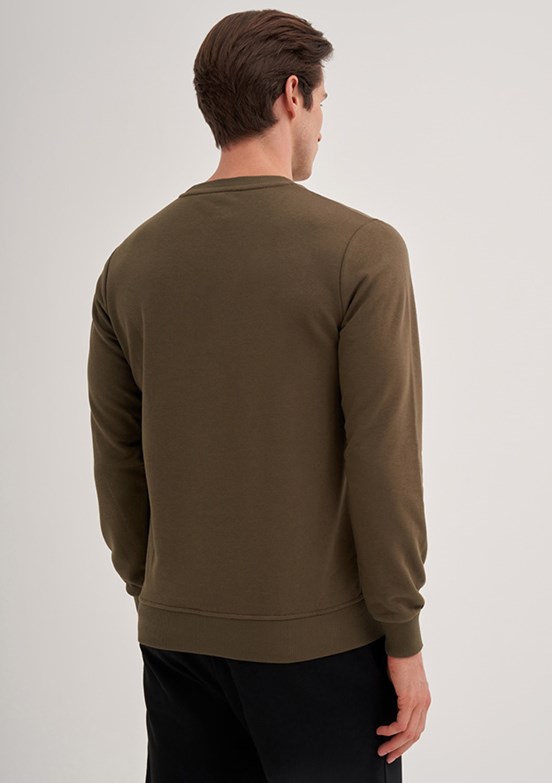 Cazador Yeşil Erkek 3 İplik Sweatshirt