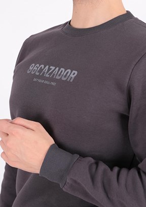 CAZADOR Caz 5226 Erkek Antrasit Sweatshirt