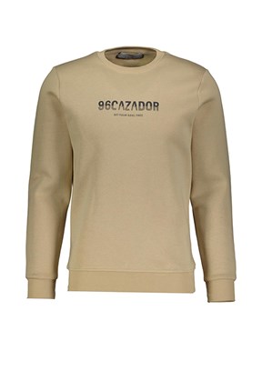 CAZADOR Caz 5226 Erkek Bej Sweatshirt