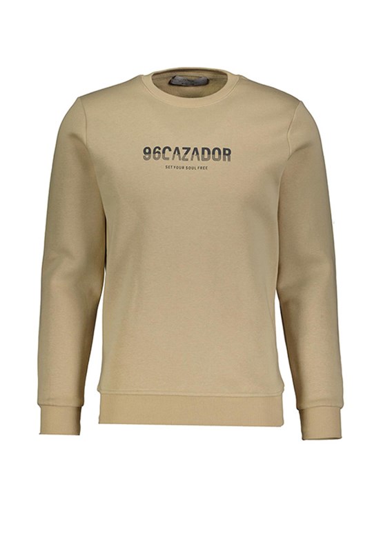 CAZADOR Caz 5226 Erkek Bej Sweatshirt